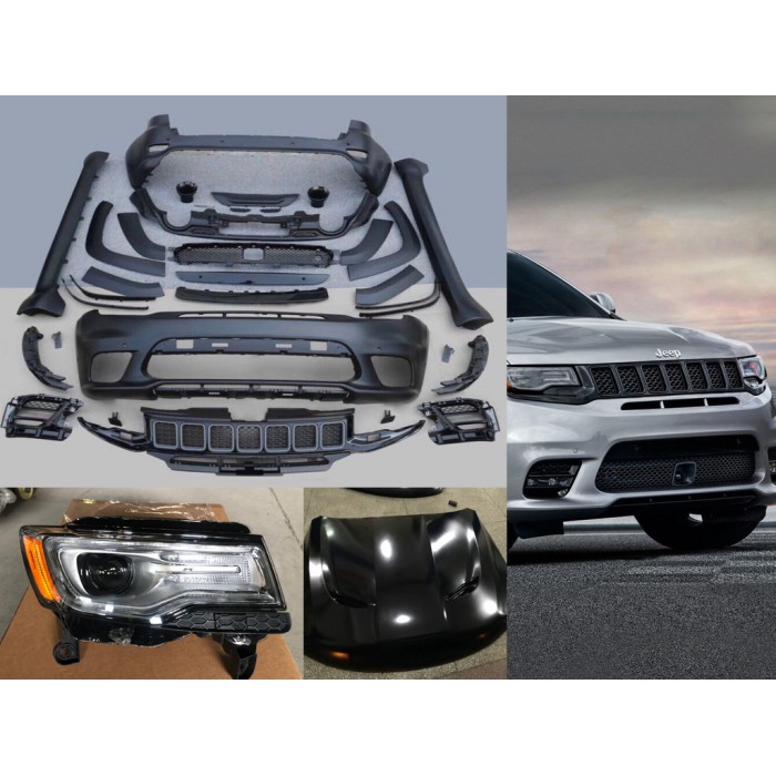 Комплект рестайлінгу в SRT 2019 року для Jeep Grand Cherokee WK2 2010-2021 рр