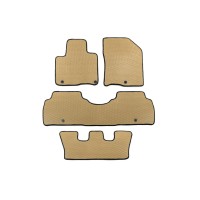 Килимки 2019-2025 7 містний (EVA, Бежевий) для Kia Sorento MQ4 2020- рр