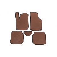 Коврики EVA (Коричневый) для Volkswagen Golf 4
