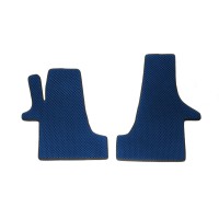 Килимки EVA (Синій, передні, для 2-20251) для Volkswagen T5 Caravelle 2004-2010 рр
