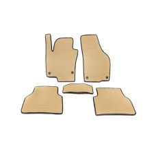 Коврики EVA (Бежевый) для Volkswagen Tiguan 2007-2016 гг
