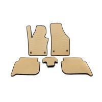 Коврики EVA (Бежевый) для Volkswagen Touran 2010-2015 гг