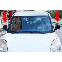 Накладки на дзеркала BMW-Style (2 шт) для Opel Combo 2012-2018 рр