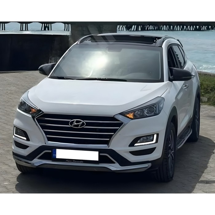 Накладки на дзеркала BMW-Style (2018-2020, 2 шт) для Hyundai Tucson TL рр