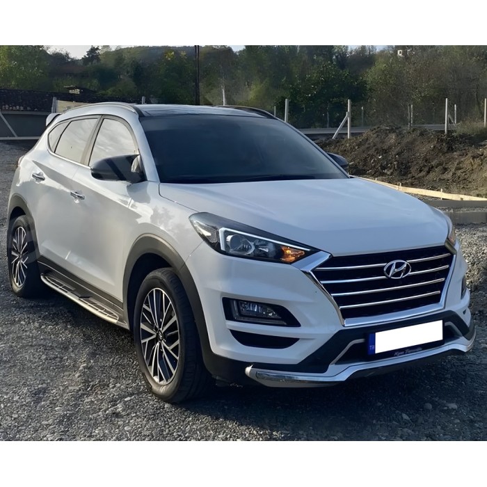 Накладки на дзеркала BMW-Style (2018-2020, 2 шт) для Hyundai Tucson TL рр