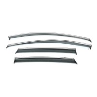 Вітровики з хромом Niken Luxury (4 шт) для Volkswagen ID.4