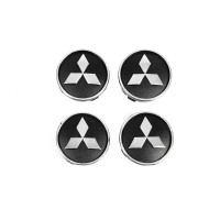 Колпачки диски черные mit5955tur-b (59мм на 55мм, 4 шт) для Тюнинг Mitsubishi