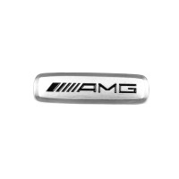 AMG Шильдик алюминиевый для ковриков (1шт) для Тюнинг Mercedes