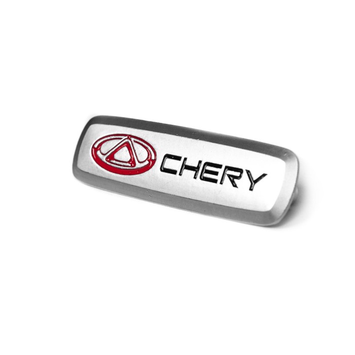 Шильдик алюмінієвий для килимків (1шт) для Тюнінг Chery