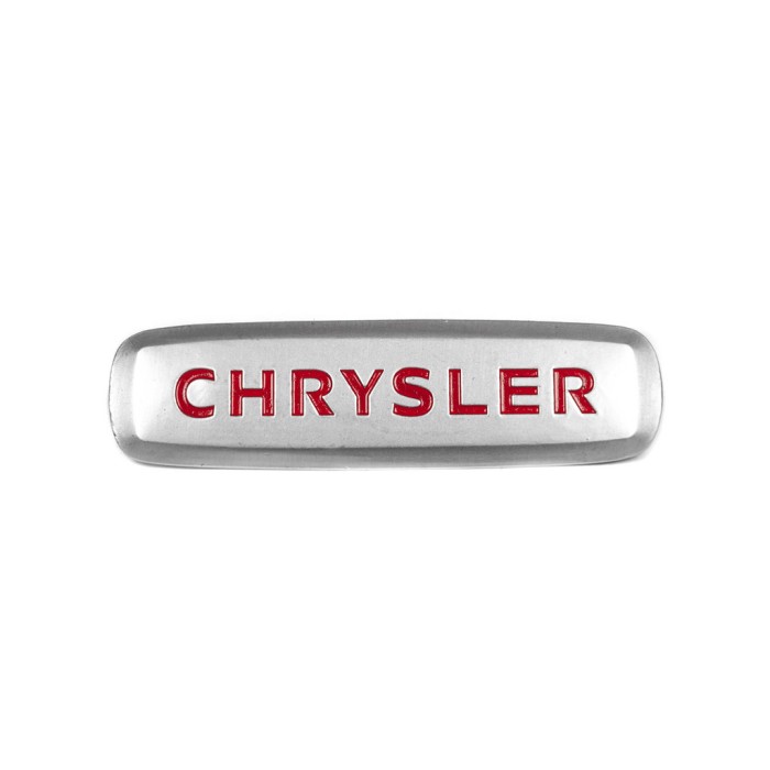 Шильдик алюмінієвий для килимків (1шт) для Тюнінг Chrysler