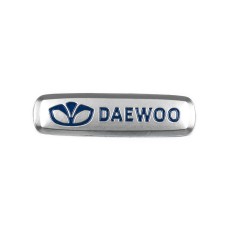 Шильдик алюмінієвий для килимків (1шт) для Тюнінг Daewoo