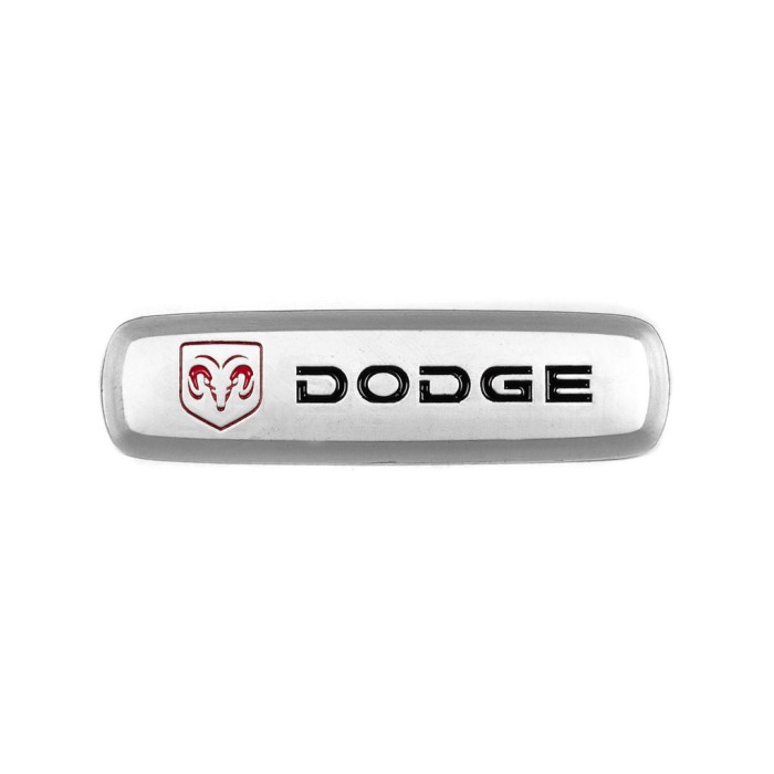 Шильдик алюмінієвий для килимків (1шт) для Тюнінг Dodge