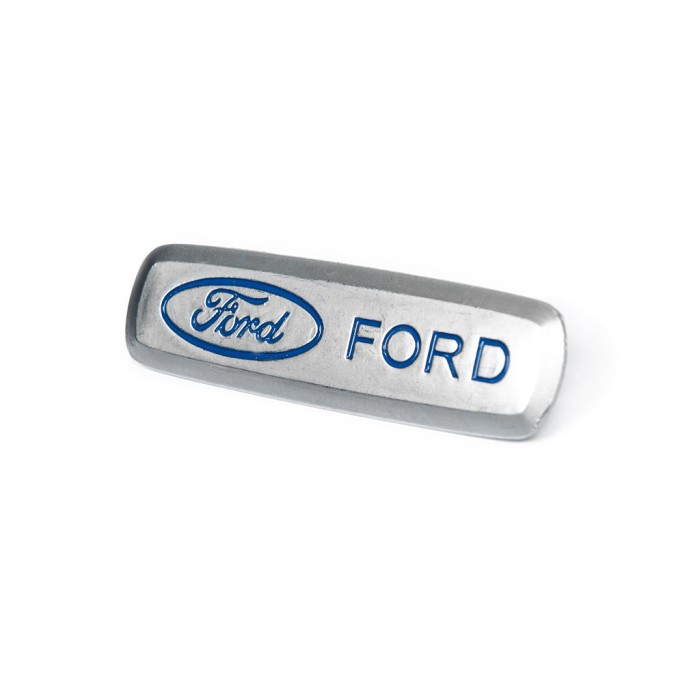 Шильдик алюмінієвий для килимків (1шт) для Тюнінг Ford