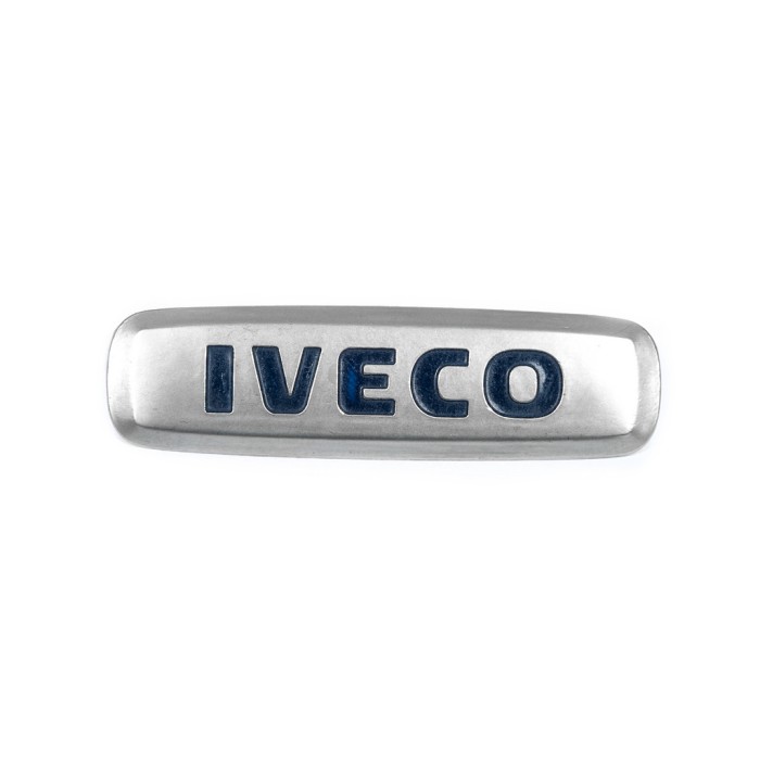 Шильдик алюмінієвий для килимків (1шт) для Тюнінг Iveco