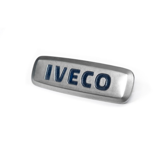 Шильдик алюмінієвий для килимків (1шт) для Тюнінг Iveco