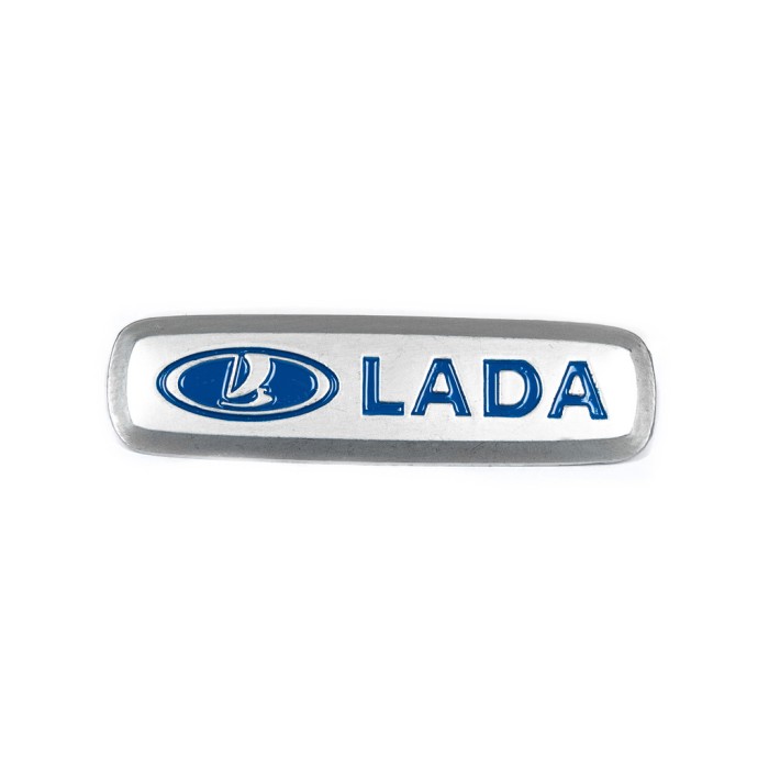 Шильдик алюмінієвий для килимків (1шт) для Тюнінг Lada