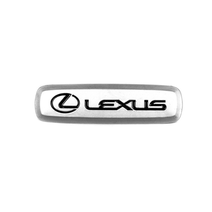 Шильдик алюмінієвий для килимків (1шт) для Тюнінг Lexus