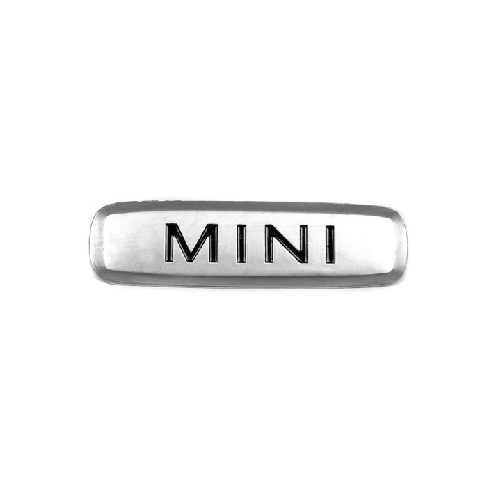 Шильдик алюмінієвий для килимків (1шт) для Тюнінг Mini