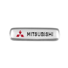 Шильдик алюмінієвий для килимків (1шт) для Тюнінг Mitsubishi