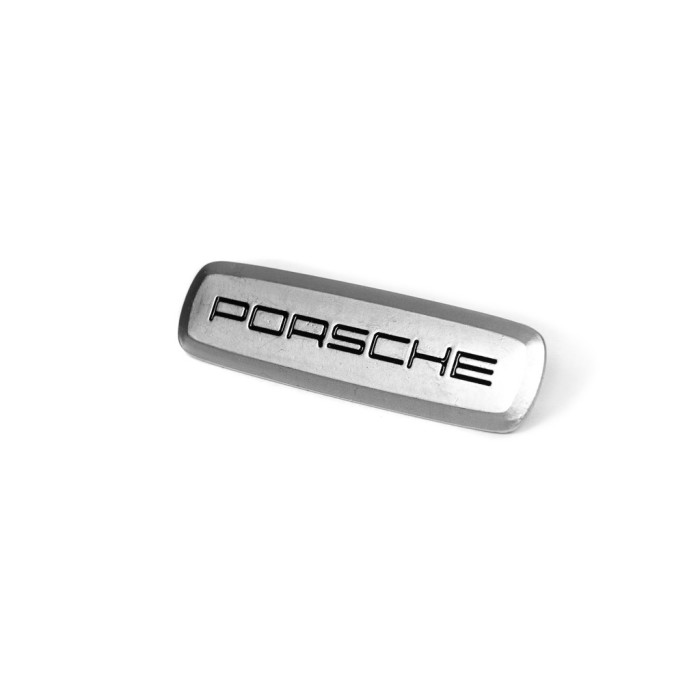 Шильдик алюмінієвий для килимків (1шт) для Тюнінг Porsche