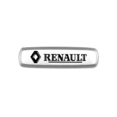 Шильдик алюмінієвий для килимків (1шт) для Тюнінг Renault