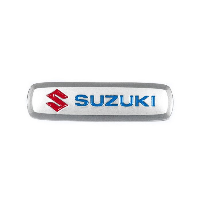 Шильдик алюмінієвий для килимків (1шт) для Тюнінг Suzuki