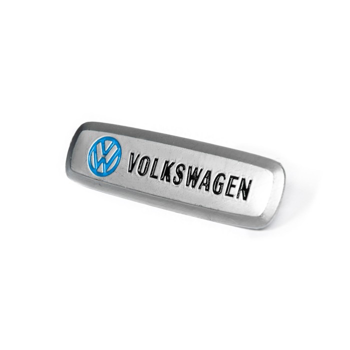 Шильдик алюмінієвий для килимків (1шт) для Тюнінг Volkswagen