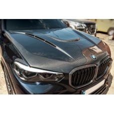 Карбоновий капот V1 (G05/F95) для BMW X5 G05 2019- рр