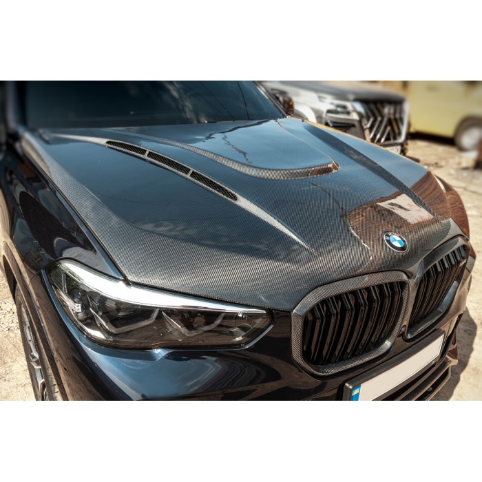 Карбоновий капот V1 (G05/F95) для BMW X5 G05 2019- рр