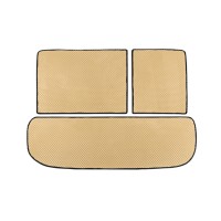 Коврик багажника (EVA, Бежевый) для Infiniti QX60 2022- гг