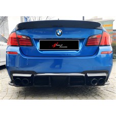 Задній дифузор DPT V-1 (чорний глянець) для BMW 5 серія F-10/11/07 2010-2016 рр