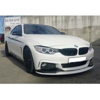 Накладка на передний бампер DPT Flap (для M-Performance, черный глянец) для BMW 4 серия F-32 2012-2020 гг