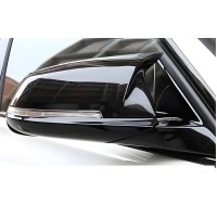 Крышки на зеркала M-Style (С защелками, 2 шт) для BMW 3 серия F-30/31/34 2012-2019 гг