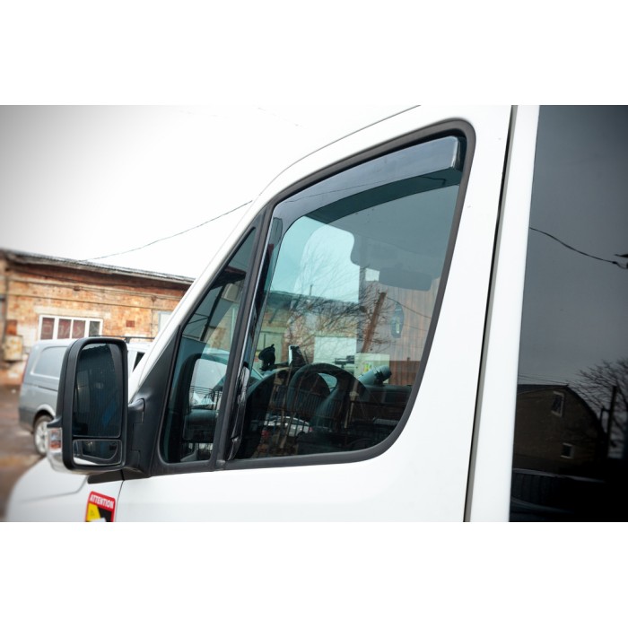 Вітровики вставні (напівпрозорі, 2 шт., Cagatay) для Mercedes Sprinter W906 2006-2018 рр