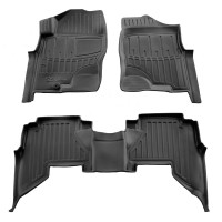Коврики Stingray 3D (2005-2010, 3 шт) для Nissan Pathfinder R51