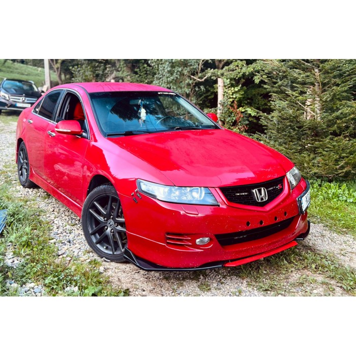 Передня лип накладка Niken Red (ABS) для Honda Accord VII 2002-2007 рр