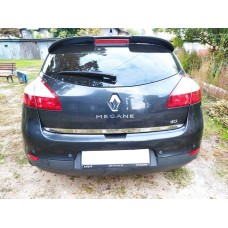 Кромка багажника (HB, нерж.) для Renault Megane III 2009-2016 рр