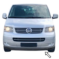 Передня Lip накладка ESA (чорна) для Volkswagen T5 Transporter 2003-2010 рр