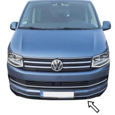 Передня Lip накладка ESA (Caravelle, чорна) для Volkswagen T6