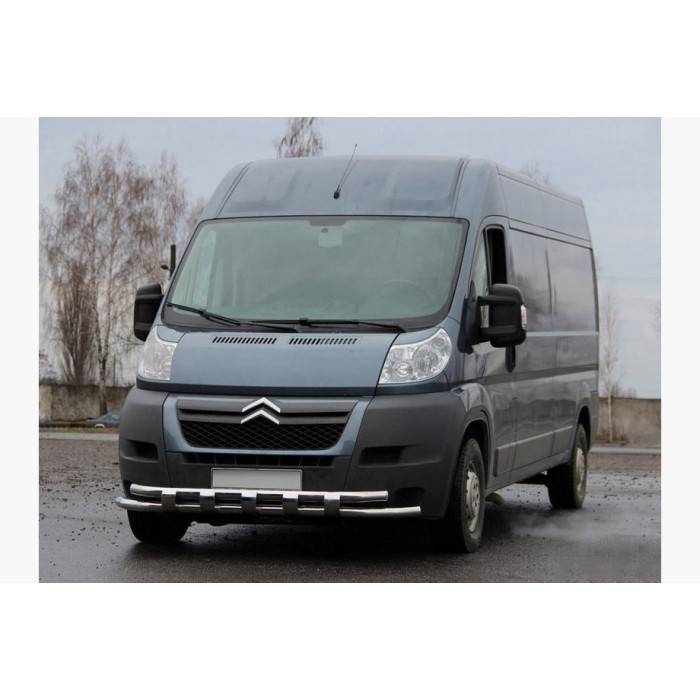 Передня дуга ST015 (нерж.) для Opel Movano 2021- рр