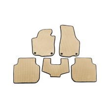 Коврики EVA (USA, Бежевый) для Volkswagen Passat B7 2012-2015 гг
