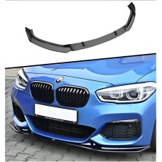 Передня Lip накладка DPT (чорний глянець) для BMW 1 серія F20/21 2011-2019 рр