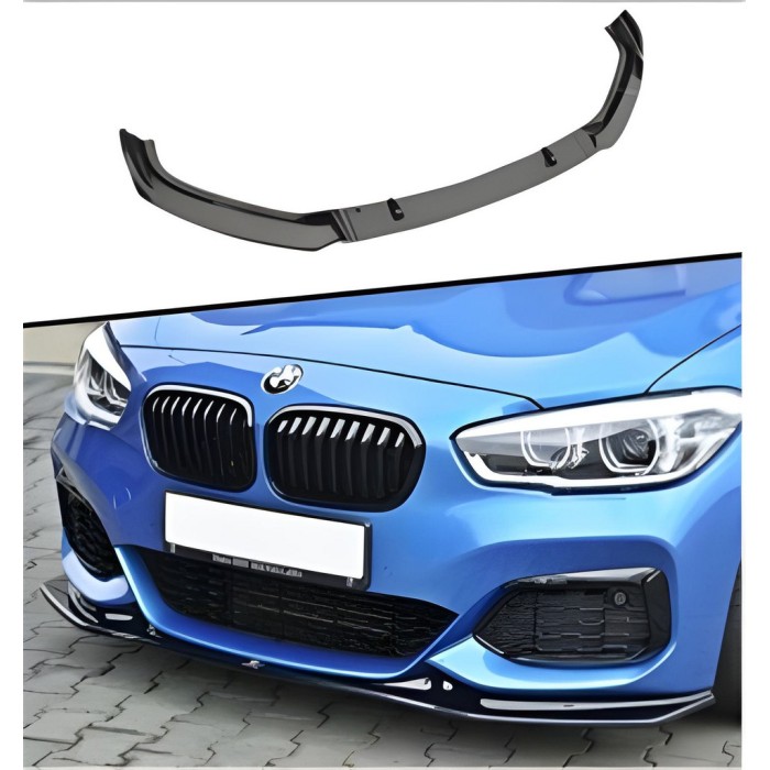 Передня Lip накладка DPT (чорний глянець) для BMW 1 серія F20/21 2011-2019 рр