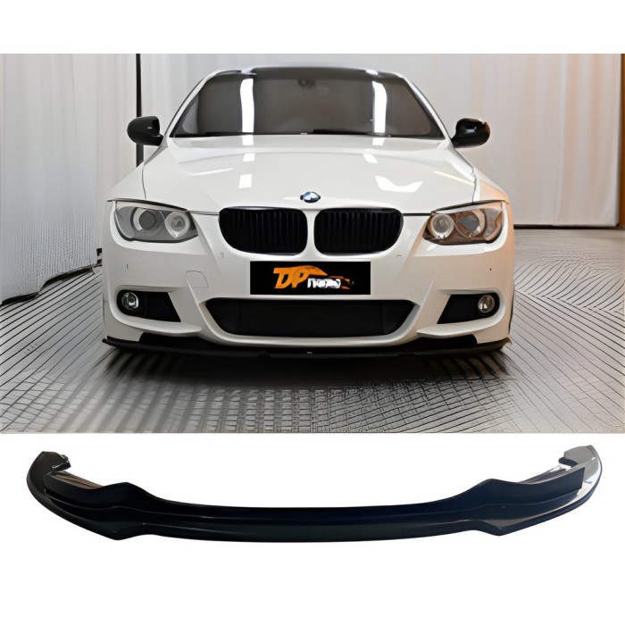 Передня Lip накладка DPT (Для E-92/93 LCI, чорний глянець) для BMW 3 серія E-90/91/92/93 2005-2011 рр