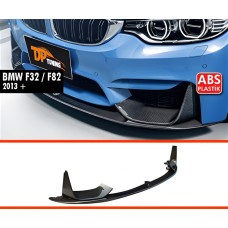 Передня Lip накладка DPT (Для M4, чорний глянець) для BMW 4 серія F-32 2012-2020 рр