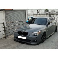 Передня Lip накладка DPT (Для M Sport/M Technic Hamann чорний глянець) для BMW 5 серія E-60/61 2003-2010 рр
