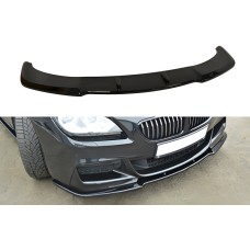 Передня Lip накладка DPT (Для M Performance, чорний глянець) для BMW 6 F12/F13 2011-2015 рр