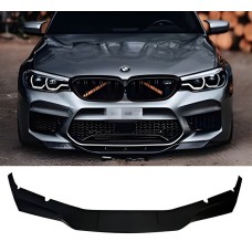 Передня Lip накладка DPT (Для M5, чорний глянець) для BMW 5 серія G30/31 2017-2023 рр