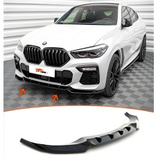 Передня Lip накладка DPT V-1 (Для M, чорний глянець) для BMW X6 G06 2019- рр