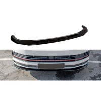 Передняя Lip накладка DPT (черный глянец) для Volkswagen T5 Transporter 2003-2010 гг